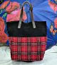 Szőrmés shopper táska